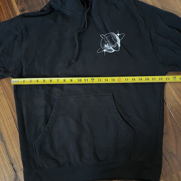 Kacey Musgraves Space Cowboy Hoodie Sweatshirt Men's Black Size L - Picture 8 of 9